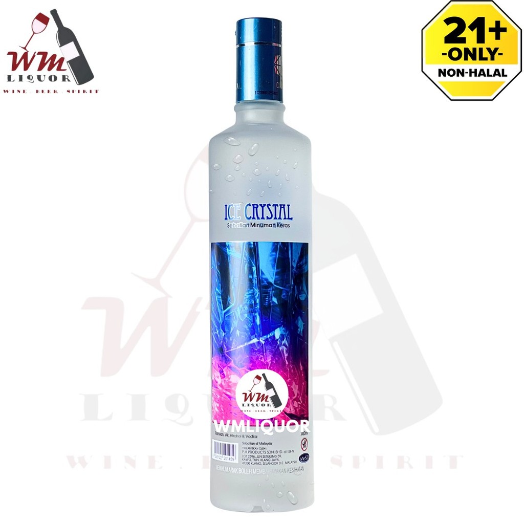 Ice Crystal Vodka Compounded Hard Liquor 700ML wmliquor-Brandy/Whisky ...