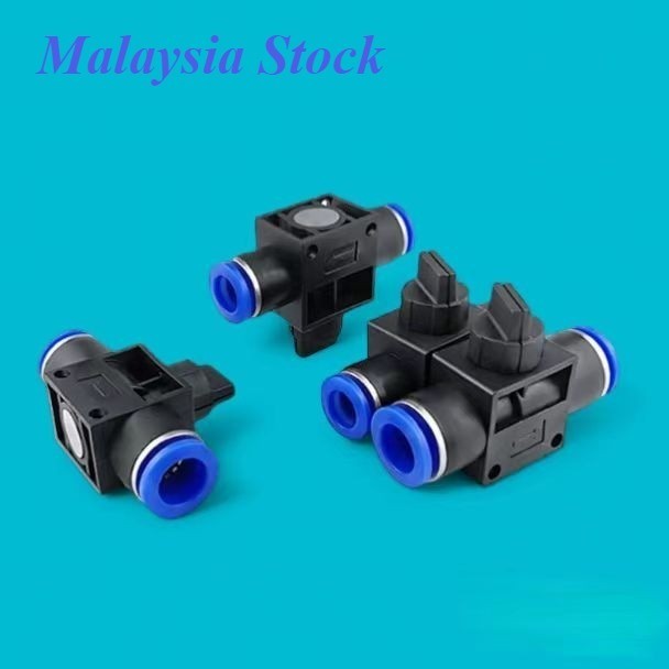 Pneumatic 2 Way Flow Limiting Speed Control OD 6mm 8mm 10mm 12mm Air ...