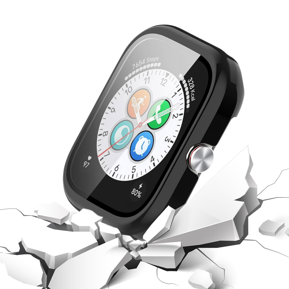 PC Watch Case Bumper Case with Tempered Glass for Honor Choice Haylou ...