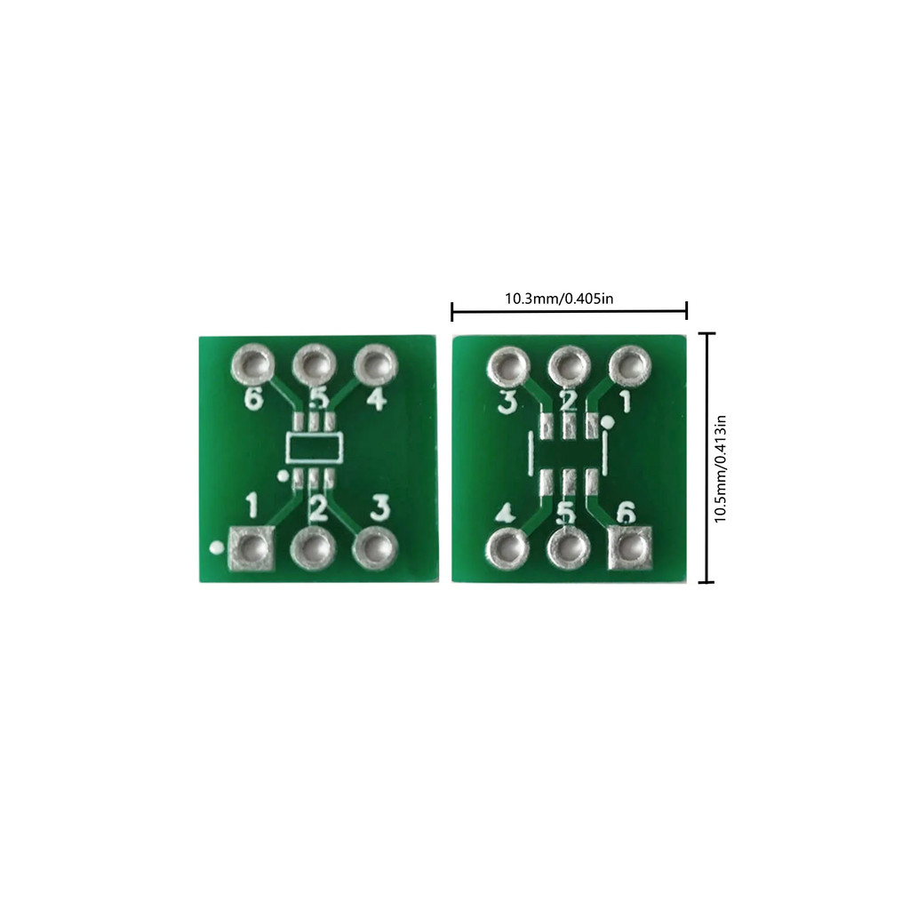 10pcs SC-70 SOT23-6 SOT23-5 SOT363 Adapter Board Converter Plate ...