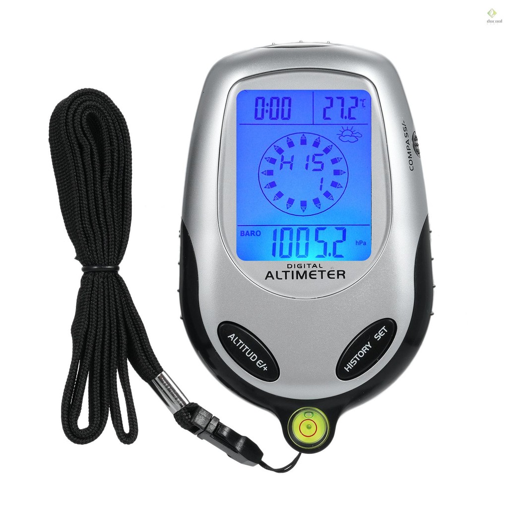 Car Altimeter Multifunctional Portable Electronic Weather