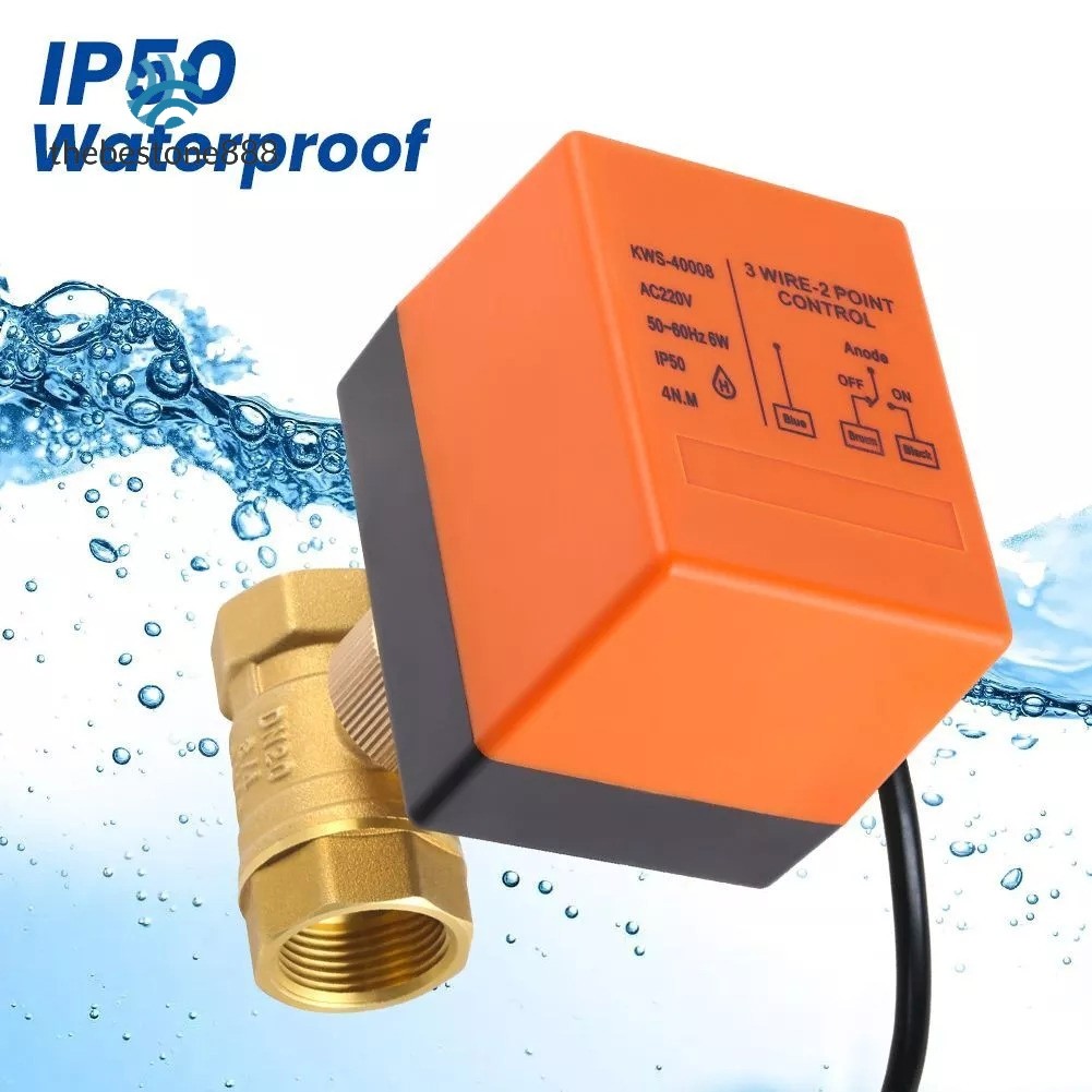 (THEBEST) Electric Ball Valve DN20 AC220V 2 Way 2 Wire Synchronous ...