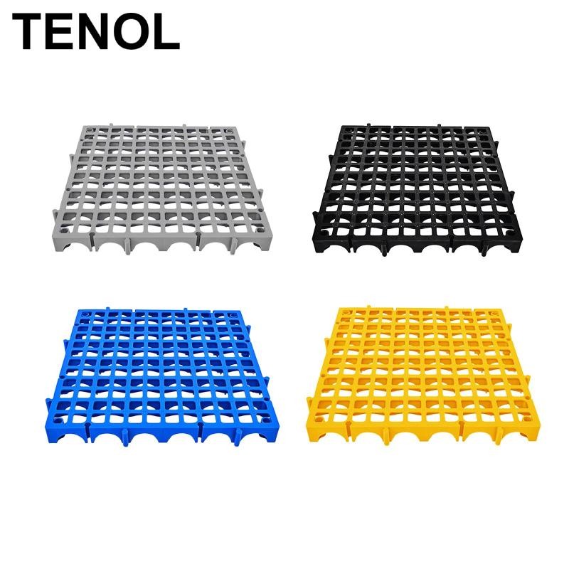 TENOL Interlocking Floor Tile Floor Grill Cushion Splicing for Car Wash ...