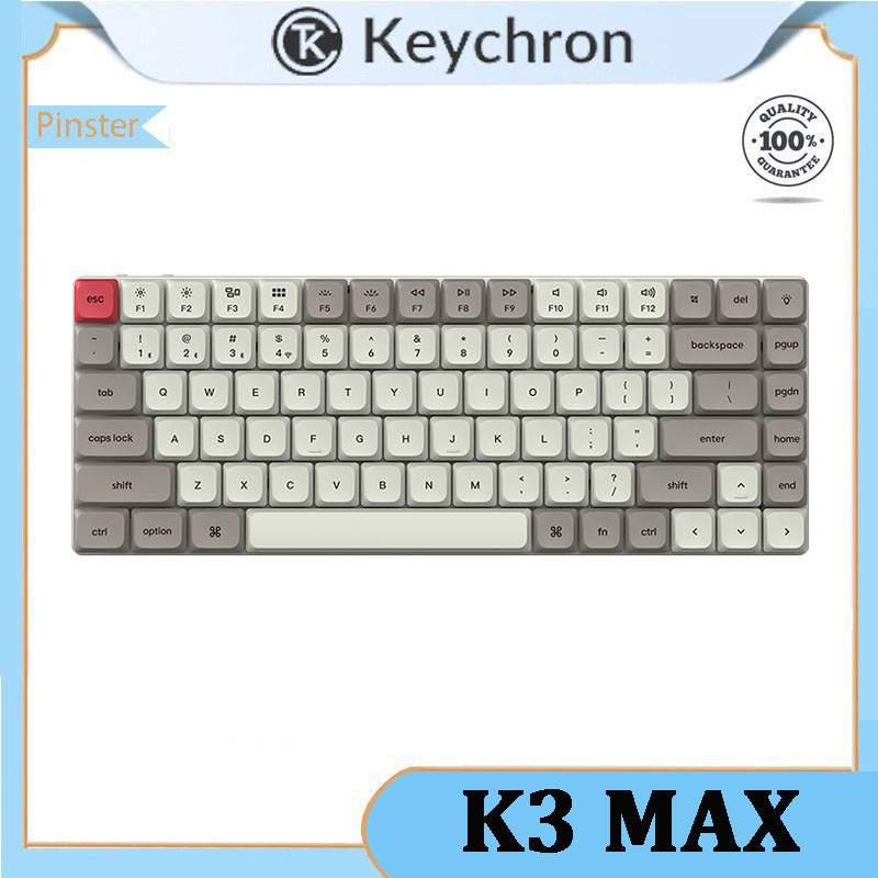 Keycron K3 MAX Special Edition Vintage Grey the third mock examination ...