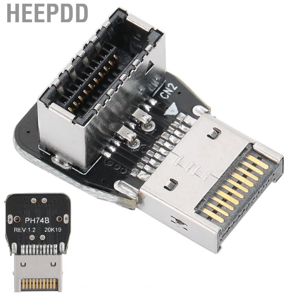 HEEPDD USB Header Adapter 3.1 Front Panel Socket Type E PC Motherboard ...
