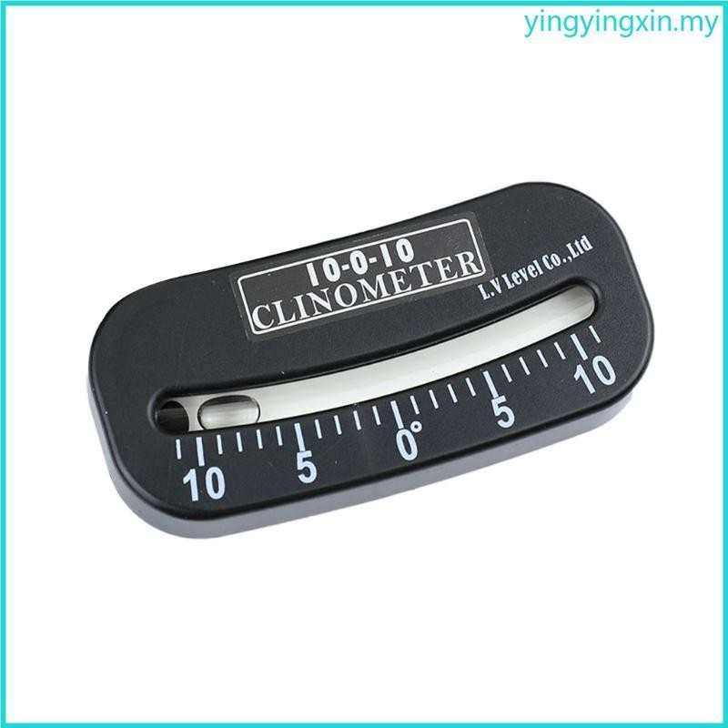 YIN Protractors Inclinometer Angles Measuring Instrument 10-0-10 ...