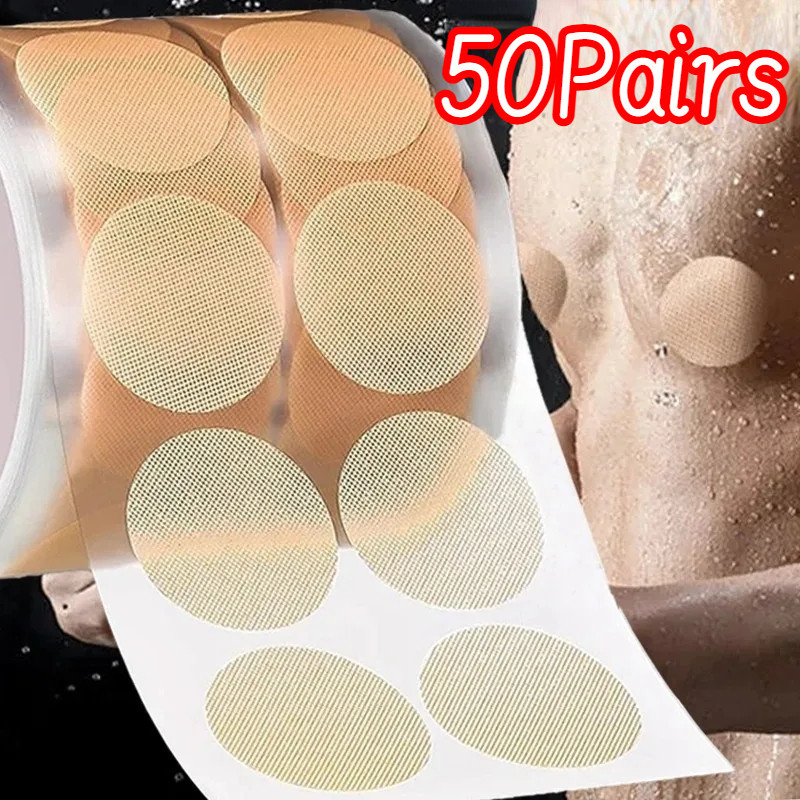 Men Invisible Breathable Nipple Protective Covers / Waterproof ...