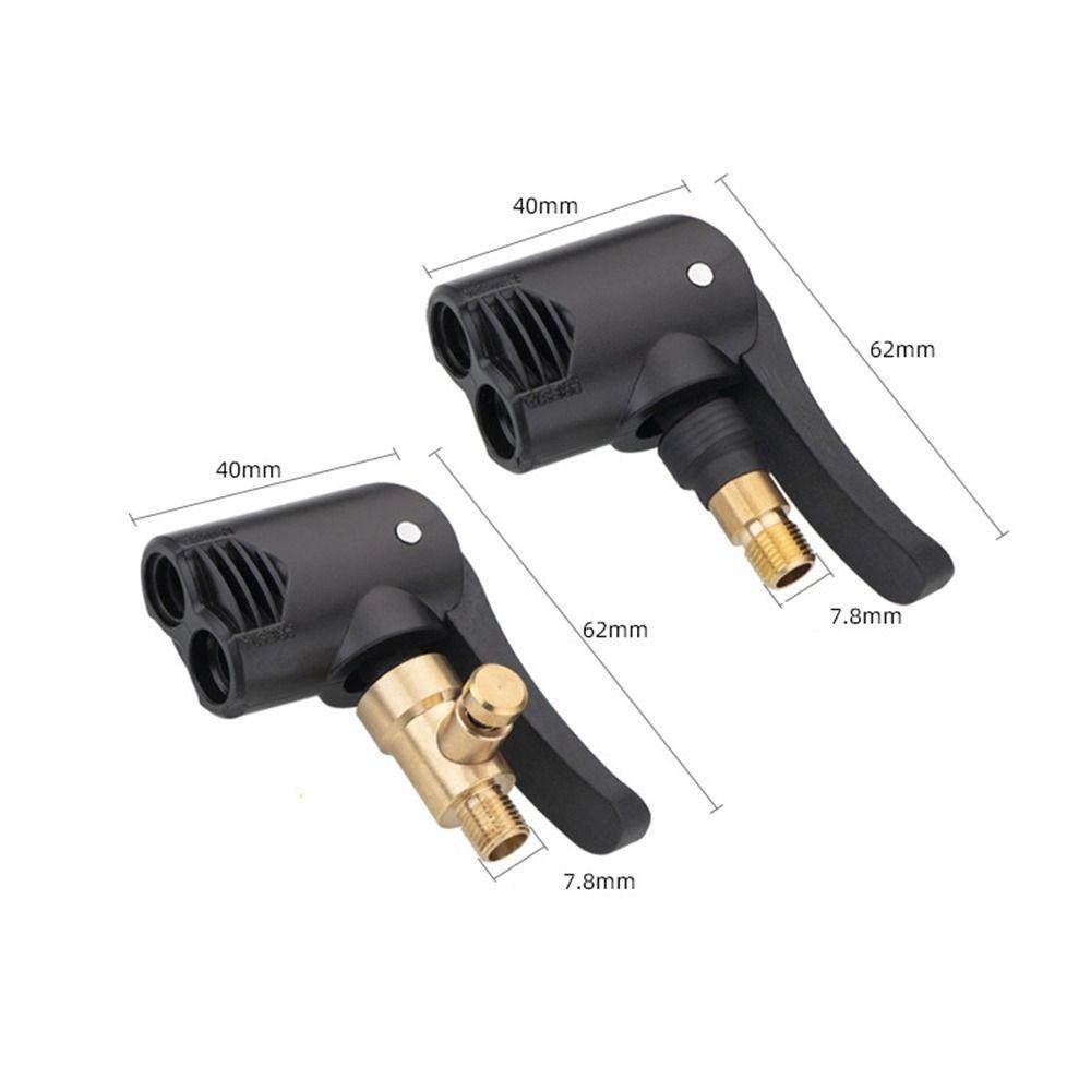 INTERESTING Tire Air Pump Nozzle, Deflated Schrader/Presta Valve Tire ...