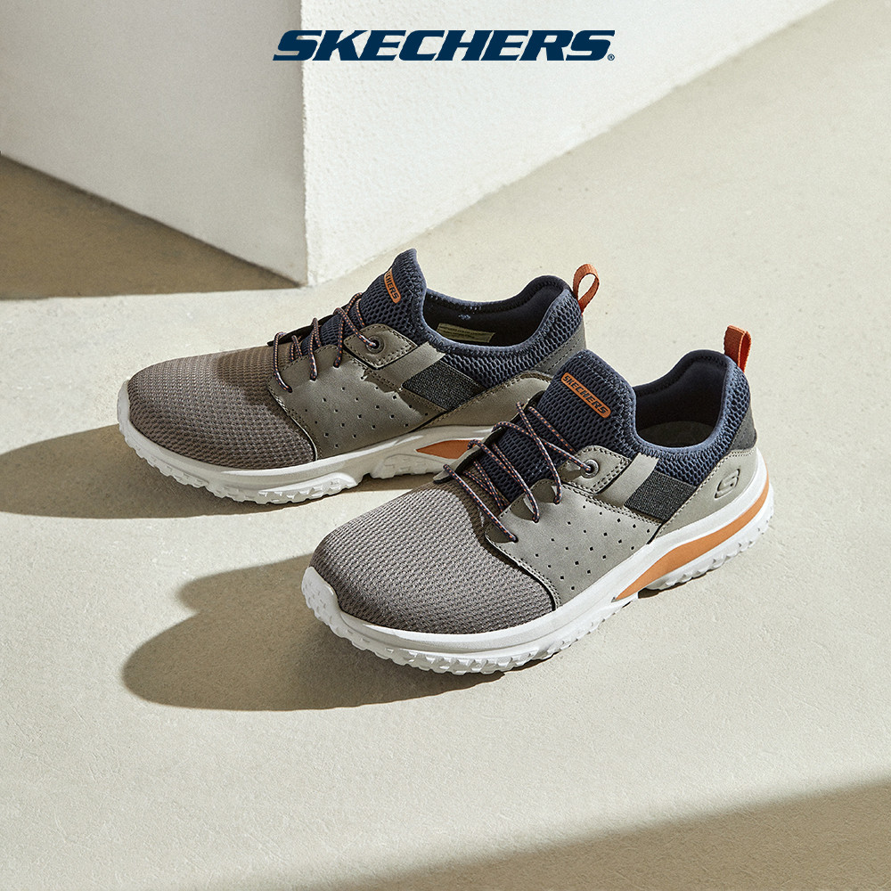 Skechers Men Usa Street Wear Solvano Shoes - 210553-GYNV | Shopee Malaysia
