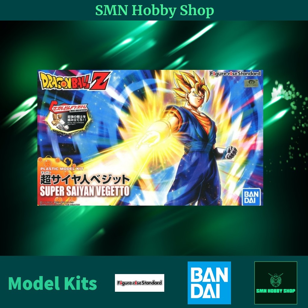 FRS Figure-Rise Standard Super Saiyan Vegetto Toys Plastic Model Kit ...