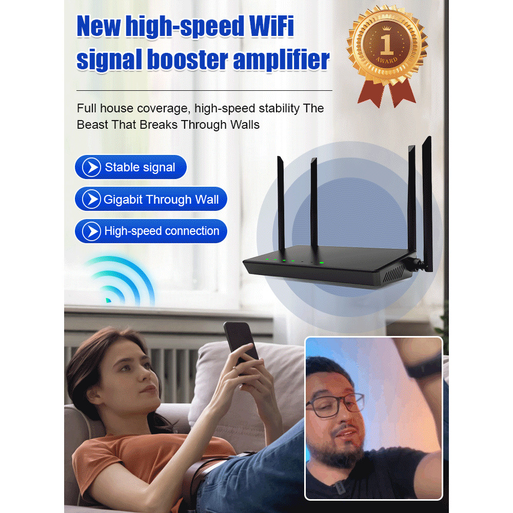Instantaneous Router Home Router Data transfer efficiency High Gain ...