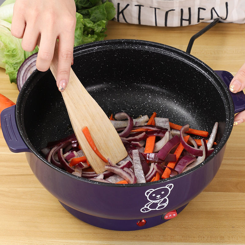 Sghot Electric Wok NonStick Pan Electric Cooker Household Small