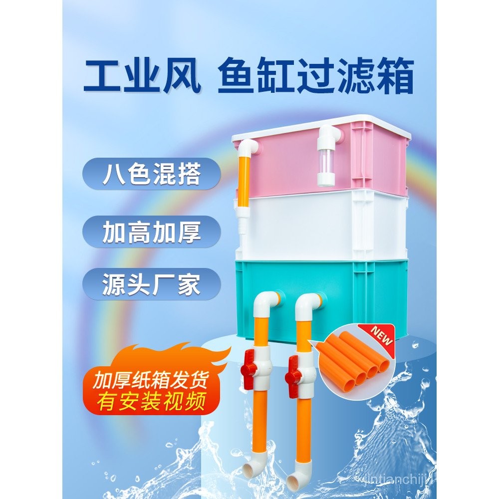 Customized DIY Turtle Fish Stream Tank Small Rectangular Industrial ...