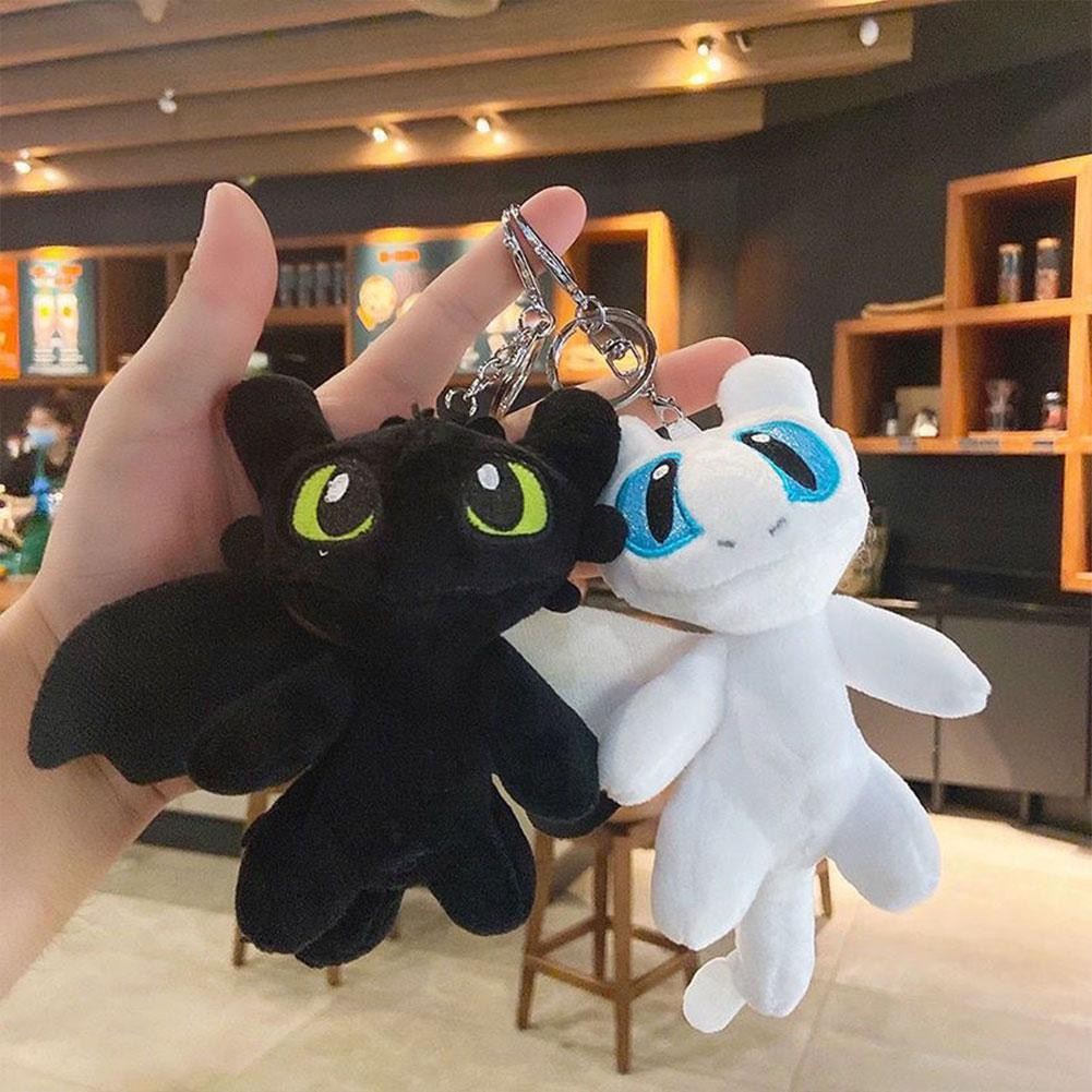 20cm How To Train Your Dragon Toothless Stuffed Keychain Night Fury ...