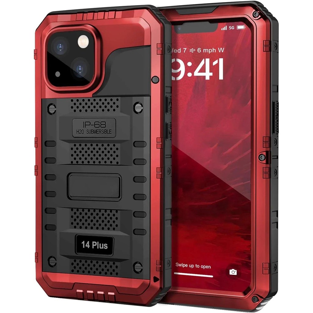For iPhone 16 15 14 13 12 Pro Max XS XR 8 7 6 Plus SE3 IP68 Waterproof ...
