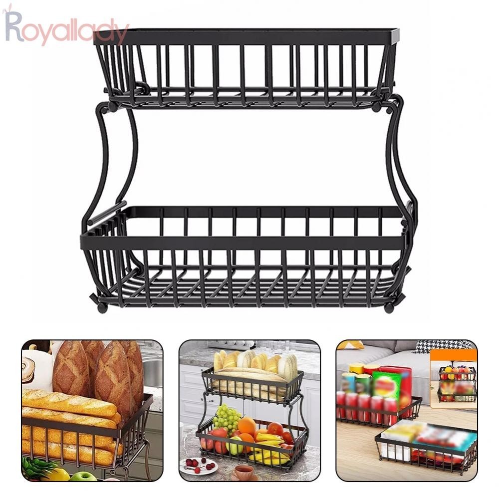 Modern 2 Tier Detachable Vegetable Fruit Rack Keep Produce Fresh Easy ...