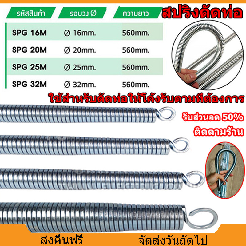 [Delivery In Bangkok] SPG 16-32M Conduit Spring 4 Inch-1 Inch For Mil ...