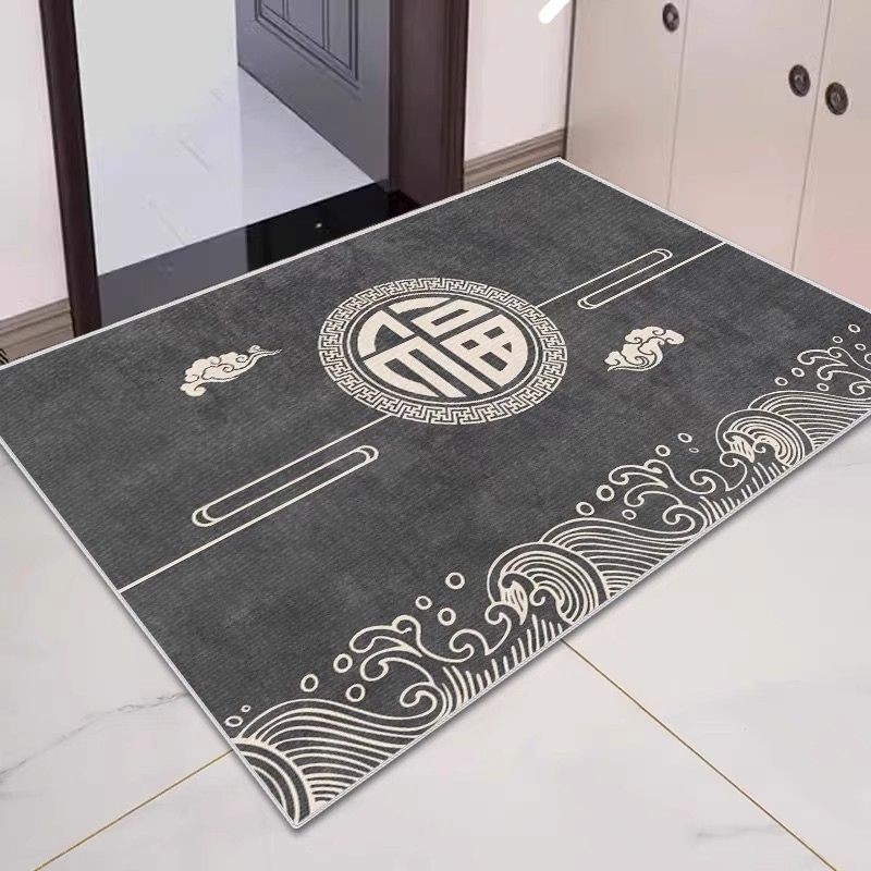 入户门地垫】地垫入户门进门地毯门口脚垫家用门垫客厅地毯玄关踏脚地垫可裁剪【#入户门地垫] Floor Mats Entrance Door ...