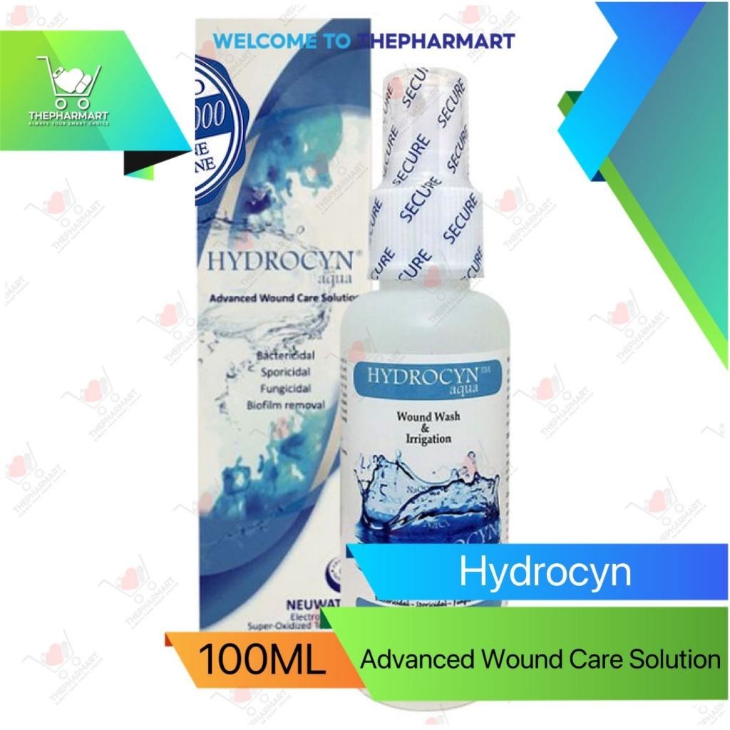 Hydrocyn Aqua Wound Care Solution 100ML | Shopee Malaysia
