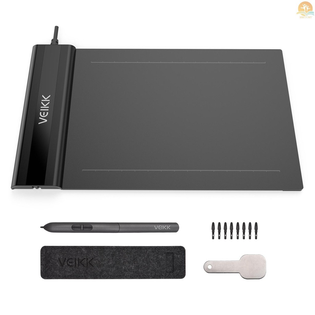 VEIKK S640 Graphics Drawing Tablet 6 x 4 Inch Active Area 8192 Levels