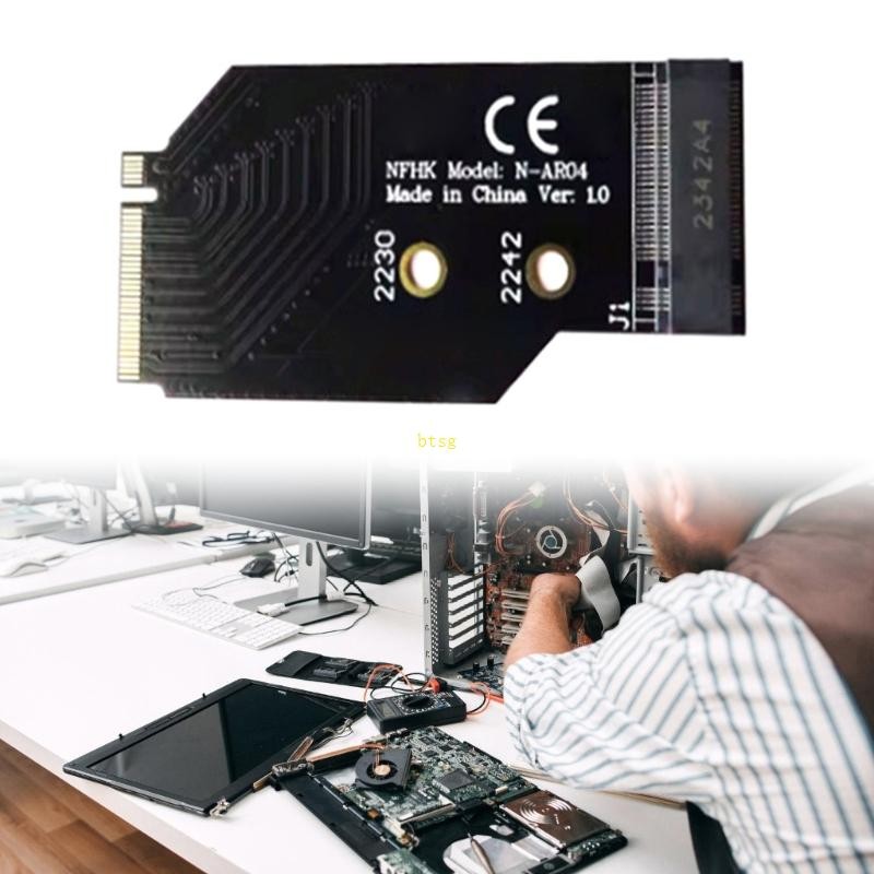 BT M 2 SSD PCIE Adapter for NVMe Interfaces PCIExpress 4 0 Expansion ...