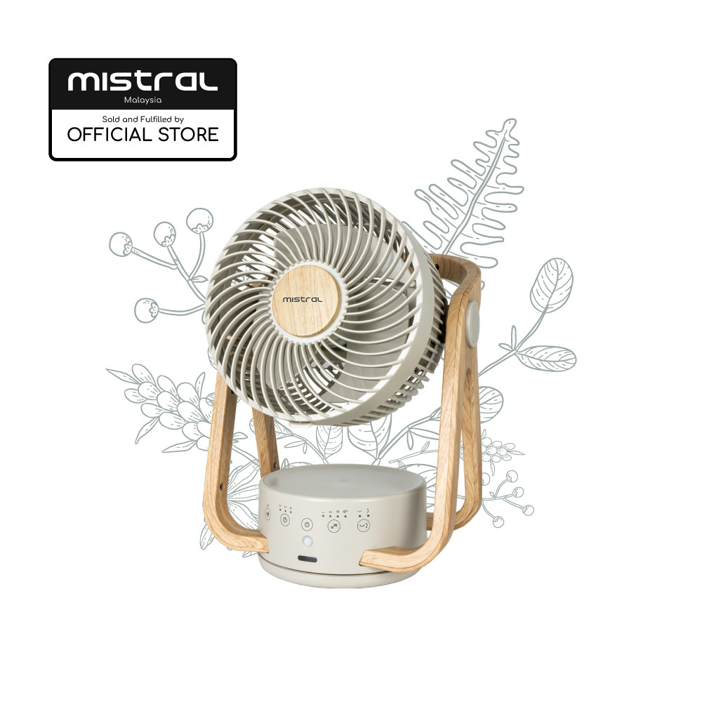 Mistral DC High Velocity Fan with Remote (8”) MHV840R-G | Shopee Malaysia