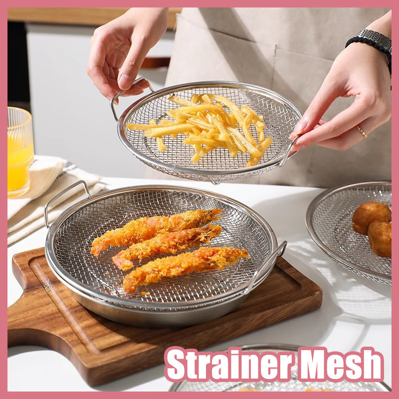 Stainless Steel Strainer Mesh SetFrying Oil Mesh Filter Rustproof ...