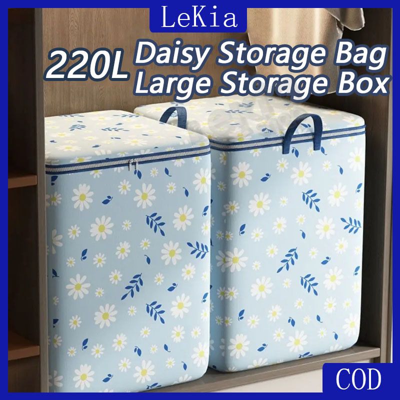Daisy Storage Bag Large Capacity Quilt Storage Containers Moisture ...