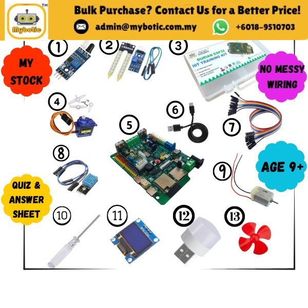 Arduino STEM RBT Project: ESP32 IoT Starter Kit – Simplify Your IoT