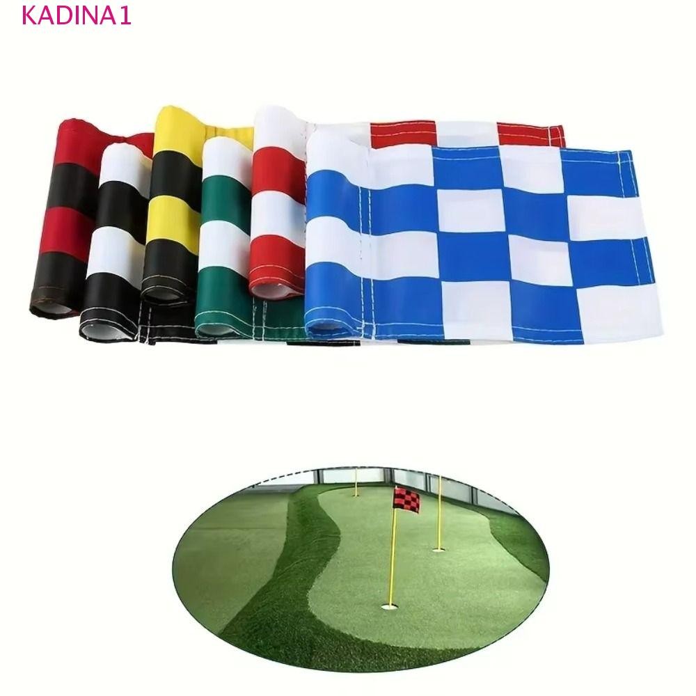 KADINA Golf Course Flags, 420D Nylon Training Aids Putting Green Flags ...