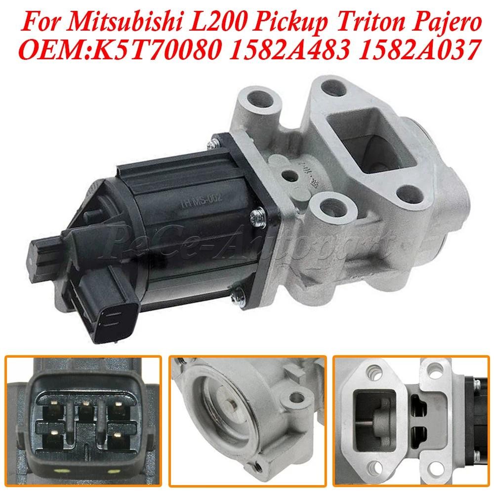 Vanne EGR 1582A038 1582A037 1582A483 K5T70080 ME191047 Pour Mitsubishi L200 Triton Shogun 2.5 3.2 DI-D