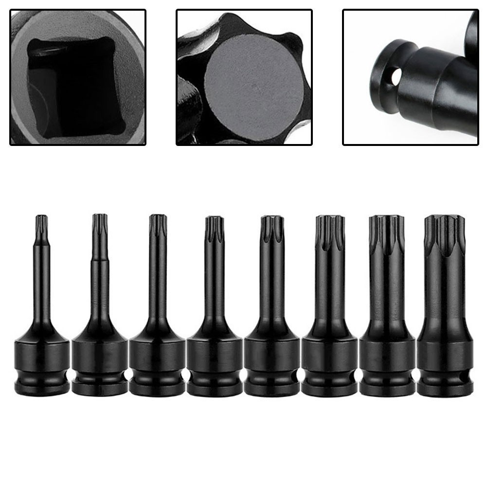 [Super] 1PC 1/2inch Hex Torx Screwdriver Bit Impact Drive Socket ...