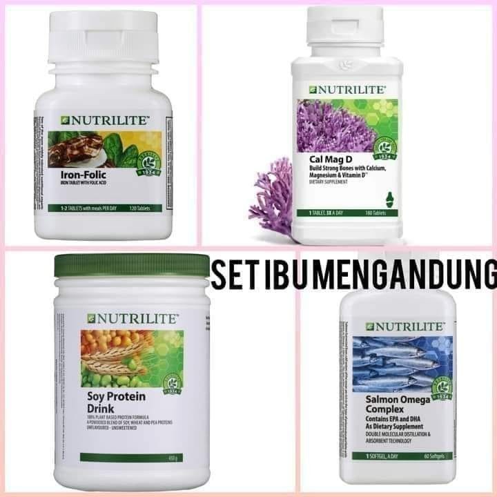 Amway Nutrilite Set Ibu Mengandung/Pregnant Trial Set Repacked(Omega