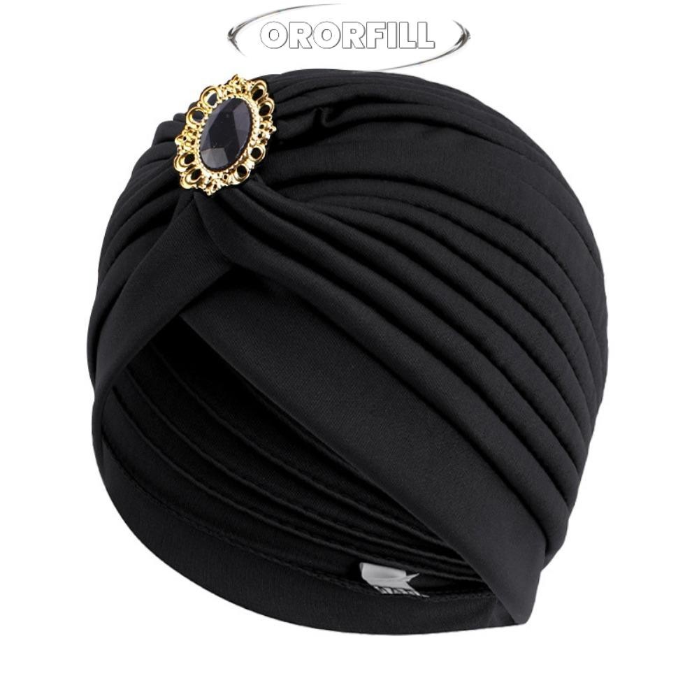 ORORFILL Accessory Indian Hat, Turban Headbands Retro Ethnic Turban Hat ...