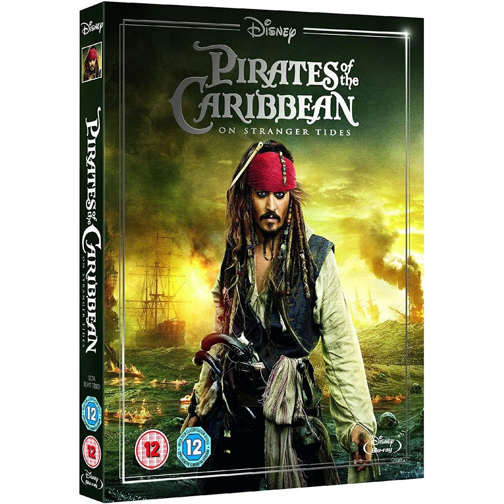 PIRATES OF THE CARIBBEAN On Stranger Tides Blu-ray [Region Free ...