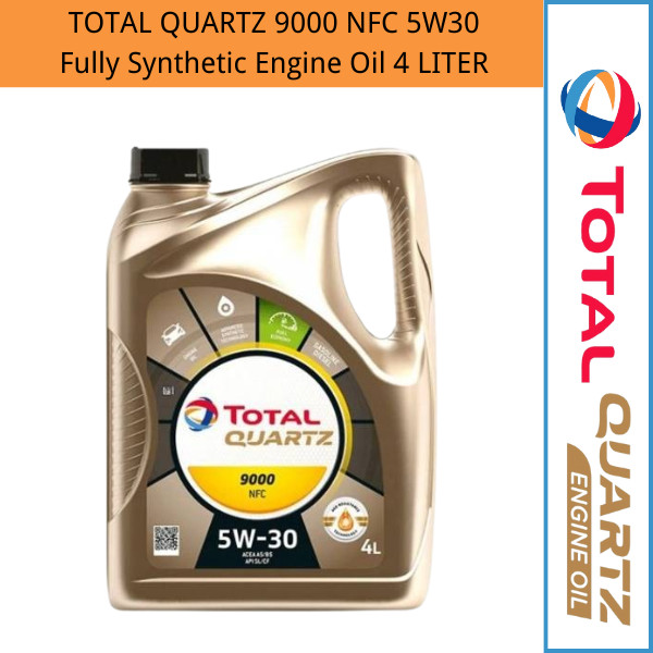 TOTAL QUARTZ 9000 NFC 5W30 4 LITER Fully Synthetic Engine Oil Shopee Malaysia