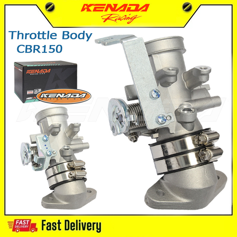 KENADA RACING Throttle Body+Intake Pipe CBR150 EX5 FI Wave125i ...
