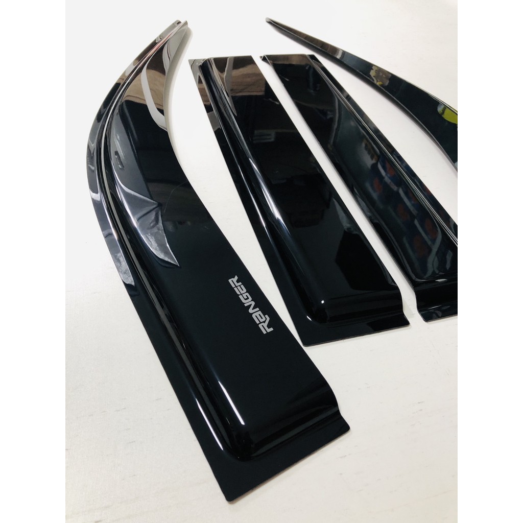 Rain Visor Guard Deflector Gutter Ford Ranger 2006 2007 2008 2009 2010 ...