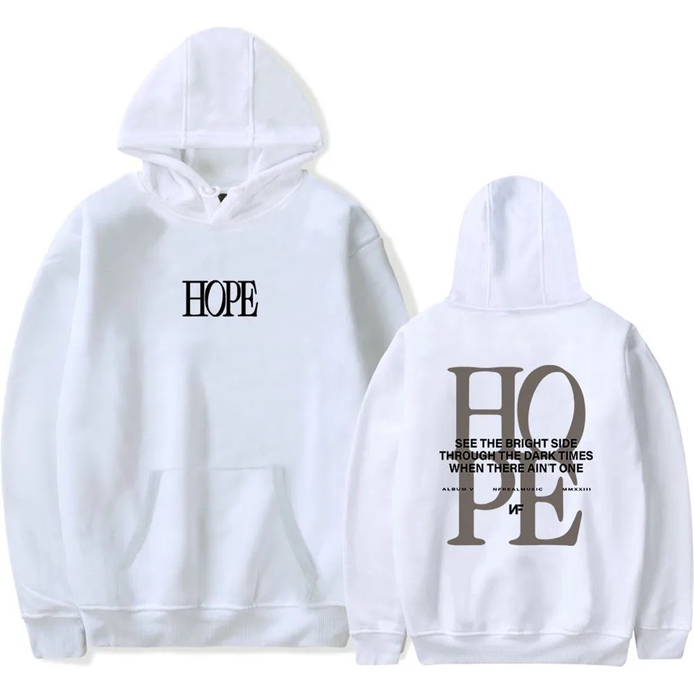 NF Hope Merch Hoodie Unisex Hip Hop Long Sleeve Tops Men Women Hoodie