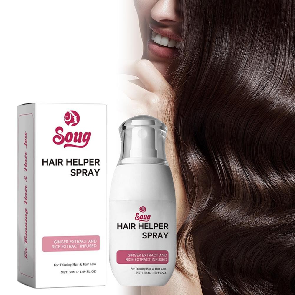 Soug 50ml Rice Hair Helper Spray Nourishing Strengthening Hair Ginger ...