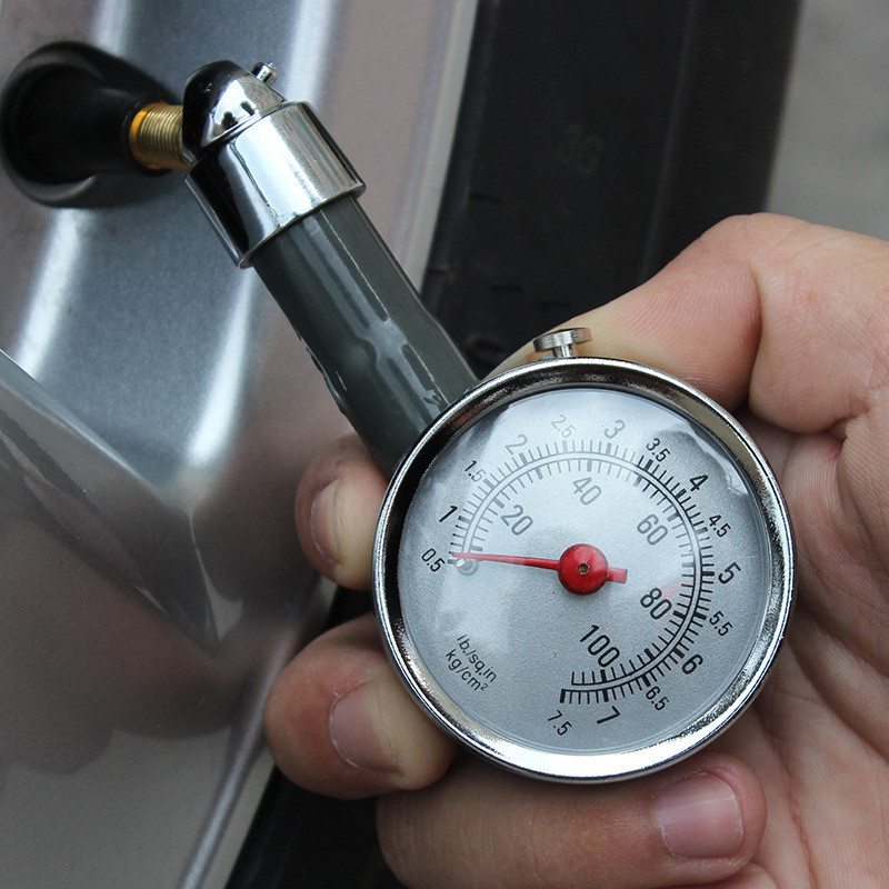 [NZSH] Auto Tire Pressure Gauge Metal Truck Racing Car Tire Pressure ...