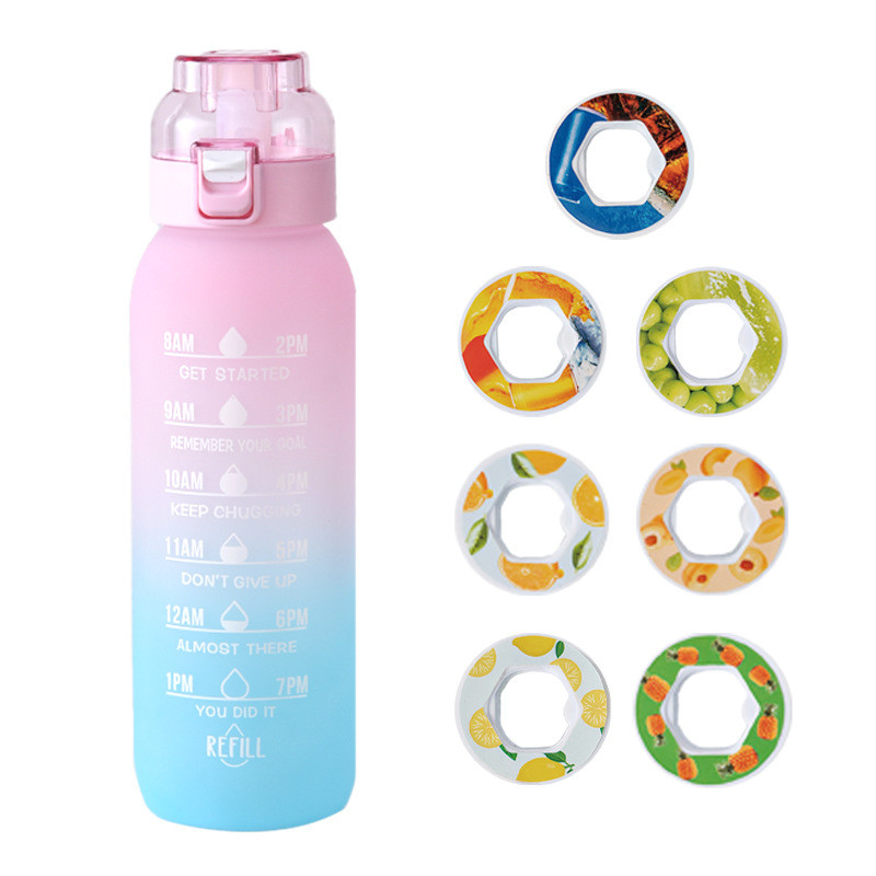 1000ml Flavour Fragrance Water Bottle Air Up Fruit Flavour Bottle ...