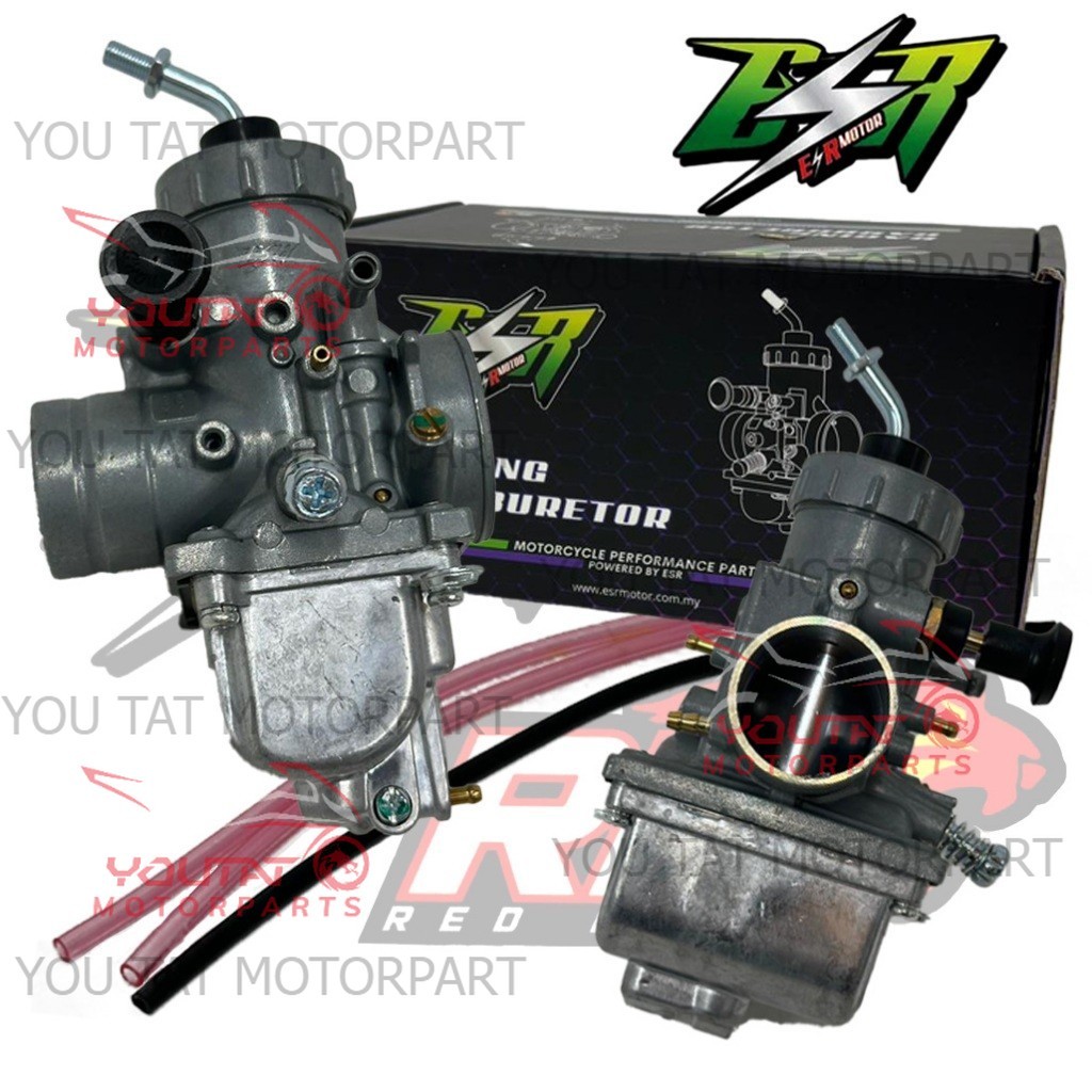 ESR MOTOR RACING YAMAHA RXZ RACING CARBURETOR COPPER SLIDE 30MM 32MM ...