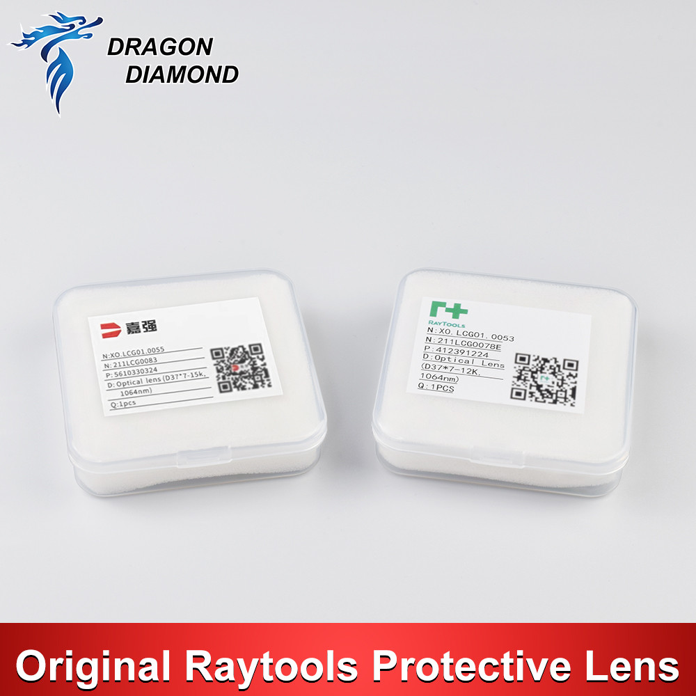 Original Raytools Laser Protective Windows Lens 27.9X4.1 37X7 10KW/20KW ...