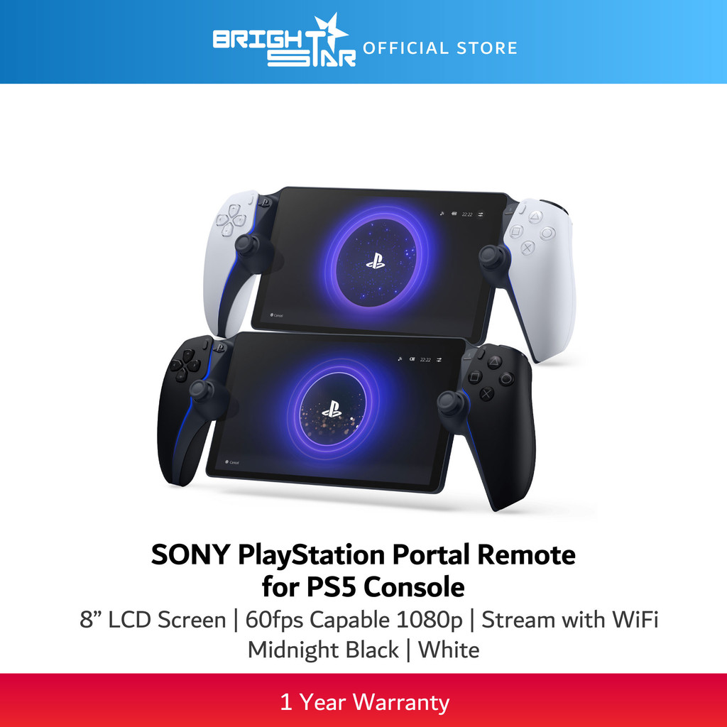 SONY PlayStation Portal Remote Player for PS5 - Midnight Black | White ...