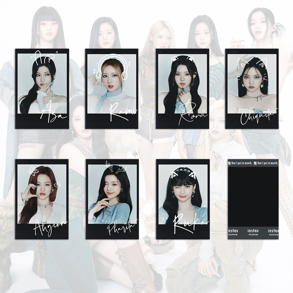 1-7pcs BABYMONSTER Lomo Cards BABYMONS7ER Album SHEESH Stuck In The ...