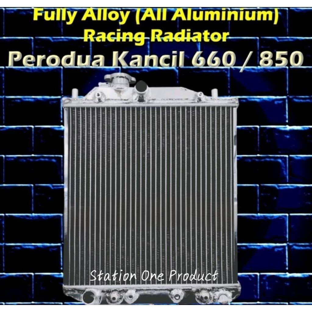 Perodua Kancil All Aluminium Radiator Fully Alloy (Auto/Manual) 2 rows ...