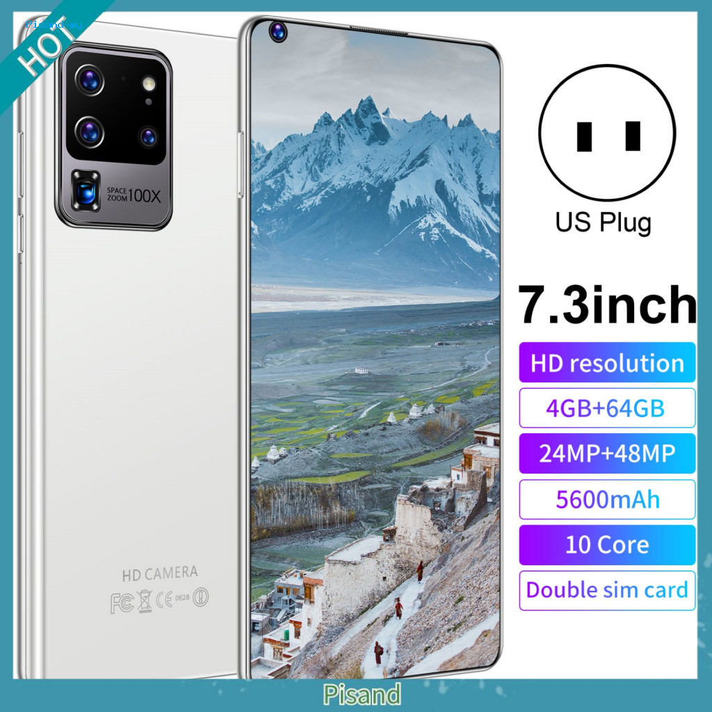 Pisand S21+ Ultra Mobile Phone High Resolution Large Memory Curved ...