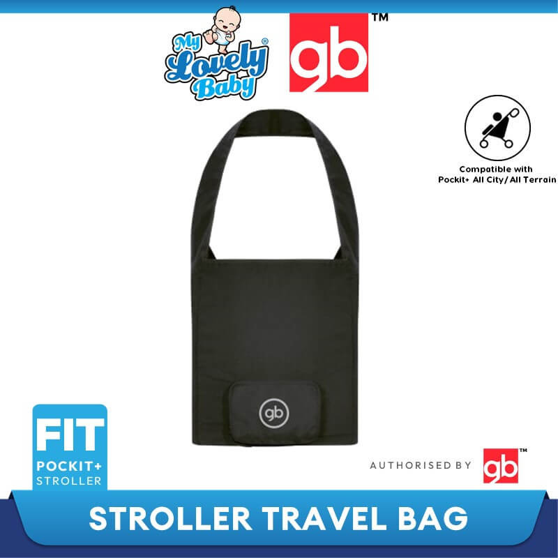 Brogtorl Reistas voor kinderwagen, opbergrugzak, compatibel met Cybex Libelle, GB Pockit All-City en GB Pockit All-Terraim, zwart, trekkingrugzak, zwart., Trekking rugzak | Pakske