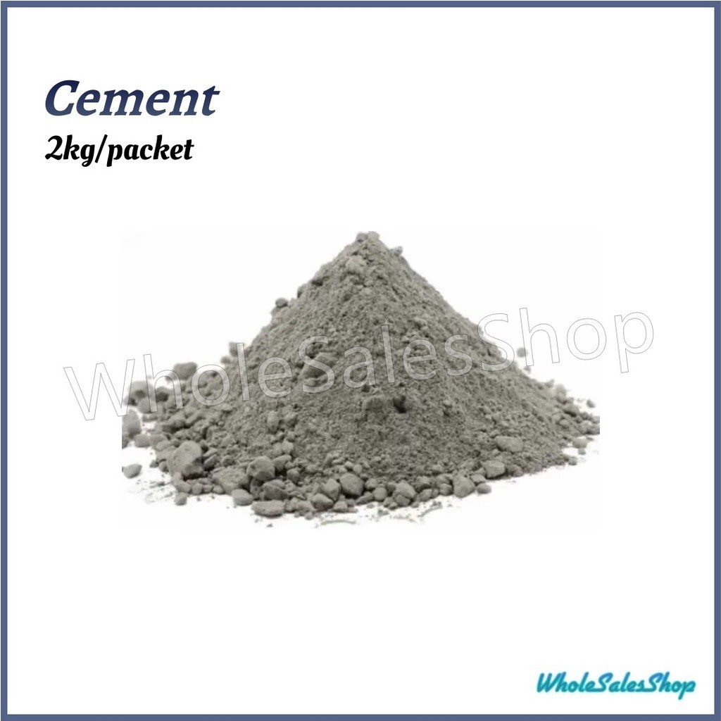[2kg] Cement Concrete Ordinary Cement Simen Kelabu Ikat Bata Cement ...